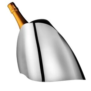 Georg Jensen Indulgence Champagne Wine Cooler in Stainless Steel Vintage
